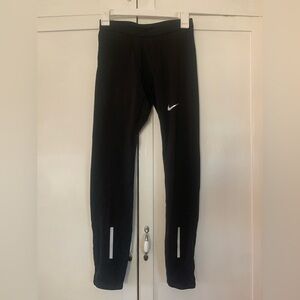 Nike Black Sweatpants with White Accents